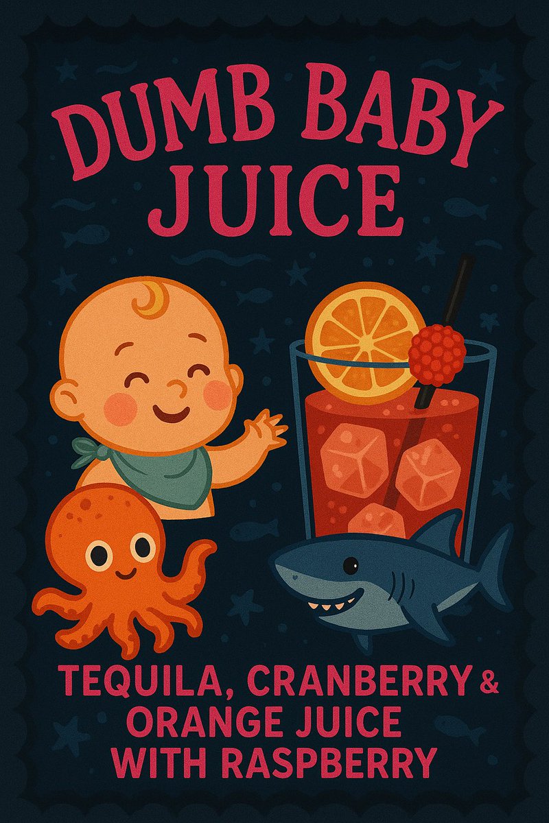 Special treat for Diaperactive! A signature cocktail for the evening!