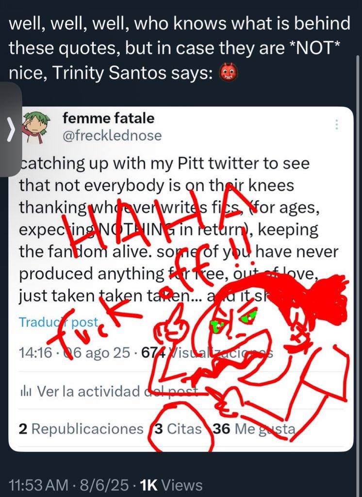 like this is not normal at all. i have been told its a racial stereotype. and to also mirror what yanni said, trinity is not hostile like this ever.