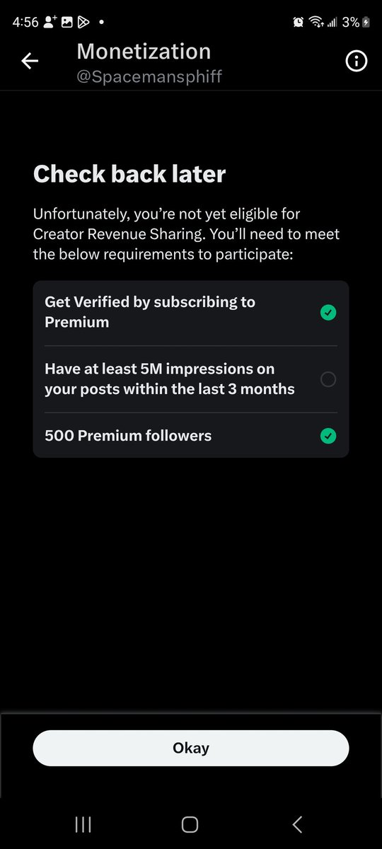 So let me get this straight.... 

If I can piss off 5 million liberals in the next 3 months, X will start paying me? Or one liberal 5 million times? 

Either way..

Challenge accepted.

😎