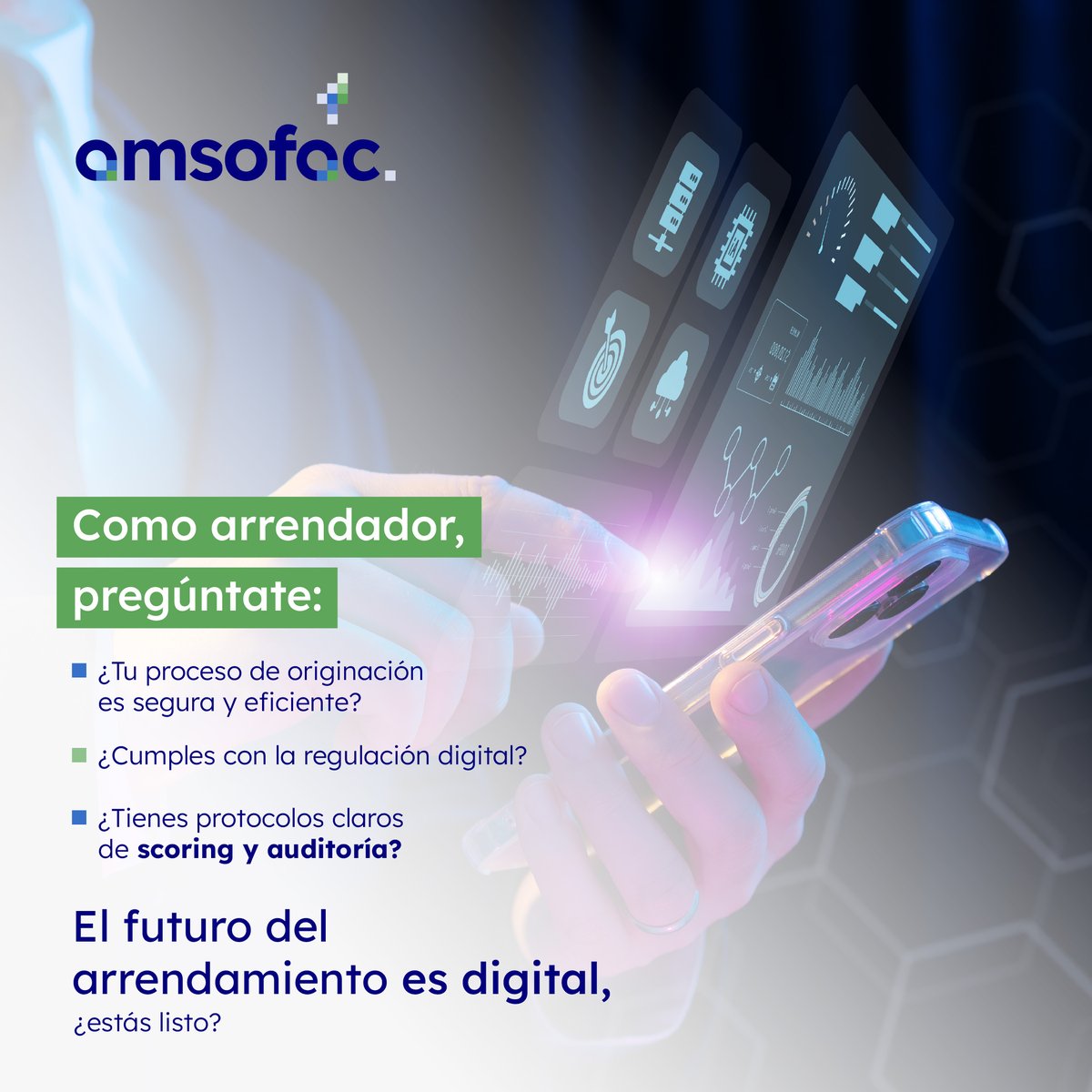La digitalización es irreversible. Hacerla bien, manteniendo confianza y cumplimiento, es la clave. 💻

En #AMSOFAC impulsamos al sector con diálogo, capacitación y articulación regulatoria para una transformación segura.🔒🤝

#SocioAMSOFAC #DigitalizaciónFinanciera #Cumplimiento