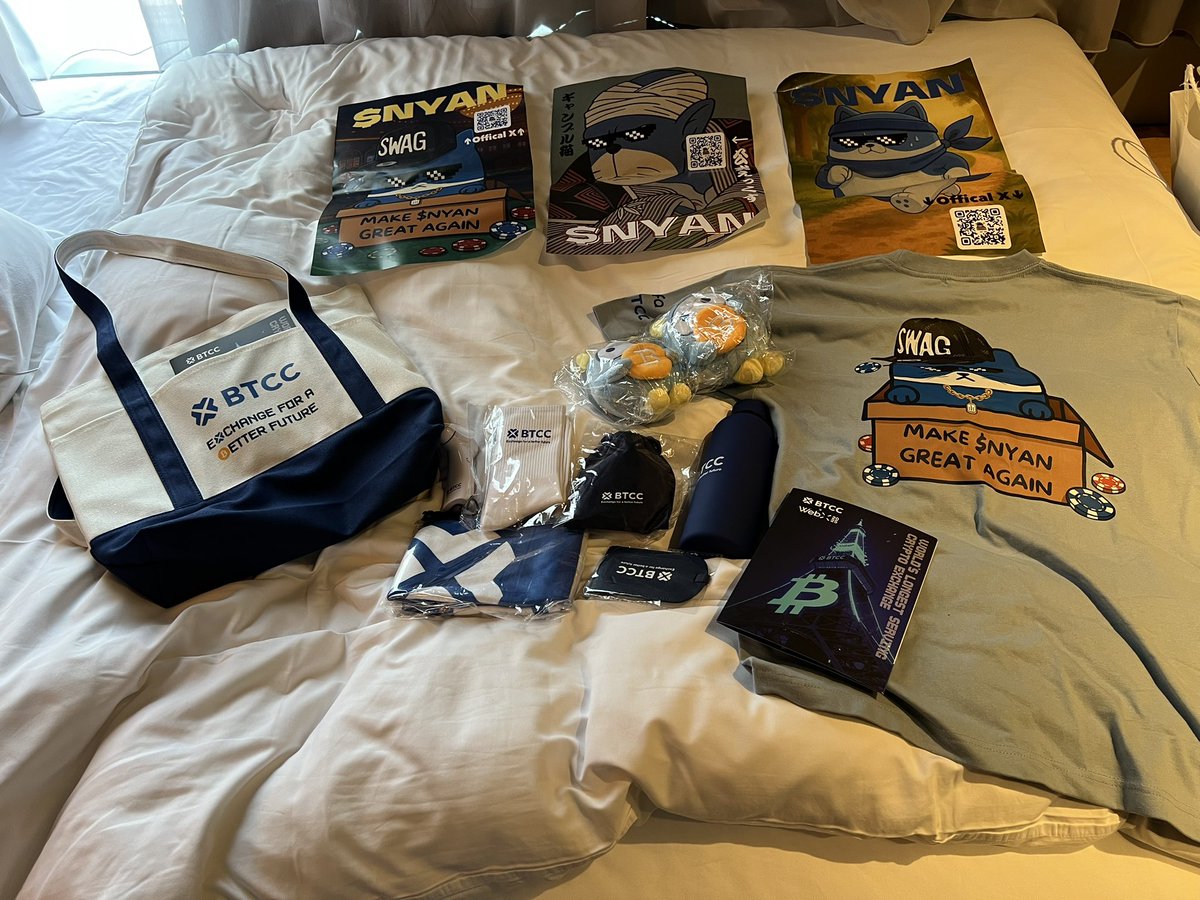 Camelotでの $NYAN イベントの景品が豪華過ぎました🤣 BTCCスポンサーの威力恐るべし💦