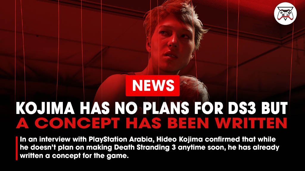 GI_Tweets's tweet image. In an interview with PlayStation Arabia, Hideo Kojima confirmed that while he doesn’t plan on making Death Stranding 3 anytime soon, he has already written a concept for the game. He would prefer someone else to develop it.

Link - bit.ly/4mBRchY
#DeathStranding2