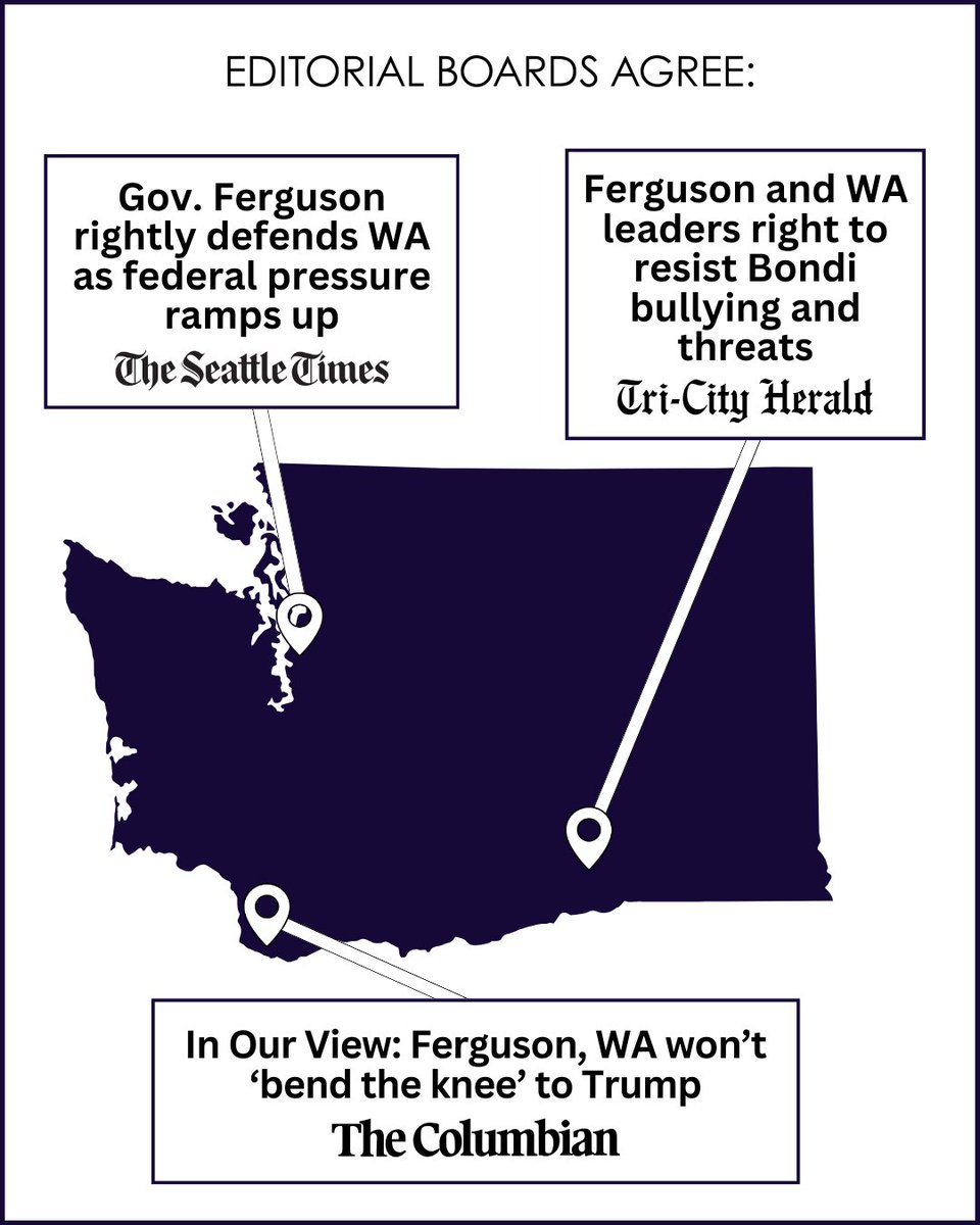 Governor Bob Ferguson tweet media