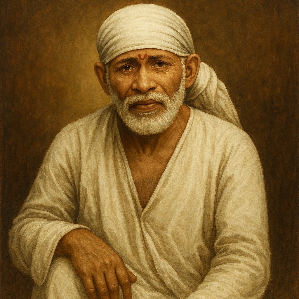 Iamviswanadharaobatchu (@iamviswanadhar1) on Twitter photo <a href="/SSSTShirdi/">Shree Saibaba Sansthan Trust Shirdi</a>
🕉️ Whether you are joyful or weary, Sai walks beside you. His love is not bound by time or place—it reaches across lifetimes, pulling each soul gently toward light.
#SaiBaba <a href="/SSSTShirdi/">Shree Saibaba Sansthan Trust Shirdi</a>
🕉️ Whether you are joyful or weary, Sai walks beside you. His love is not bound by time or place—it reaches across lifetimes, pulling each soul gently toward light.
#SaiBaba