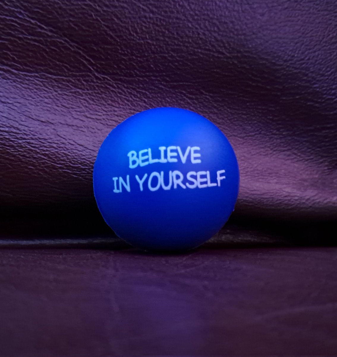 VictoriaChaple's tweet image. ⏤͟͟͞͞  🤍⛓️‍💥 ♱ ིྀ𓆪
𓏲 𝘵𝘺𝘱𝘪𝘯𝘨...  I find it kind of insane that after I saw this post by the astrology bot this morning I arrived at college and grabbed this ball out of a basket of blue and green balls with different quotes.. Maybe I should believe in myself more-