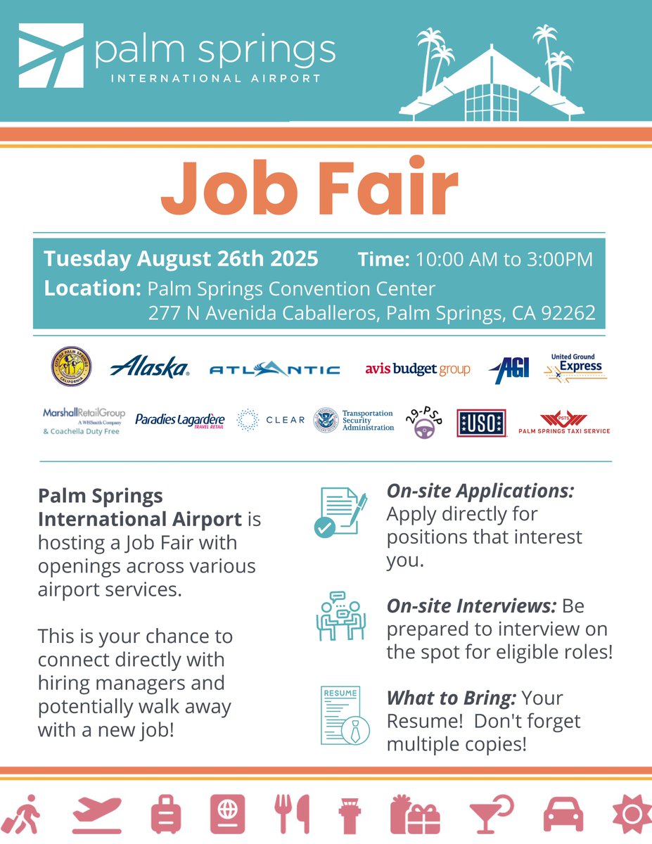 Don't miss us tomorrow (Tuesday 8/26) at the Palm Springs Convention Center! 

LEARN MORE: facebook.com/events/1795048…
