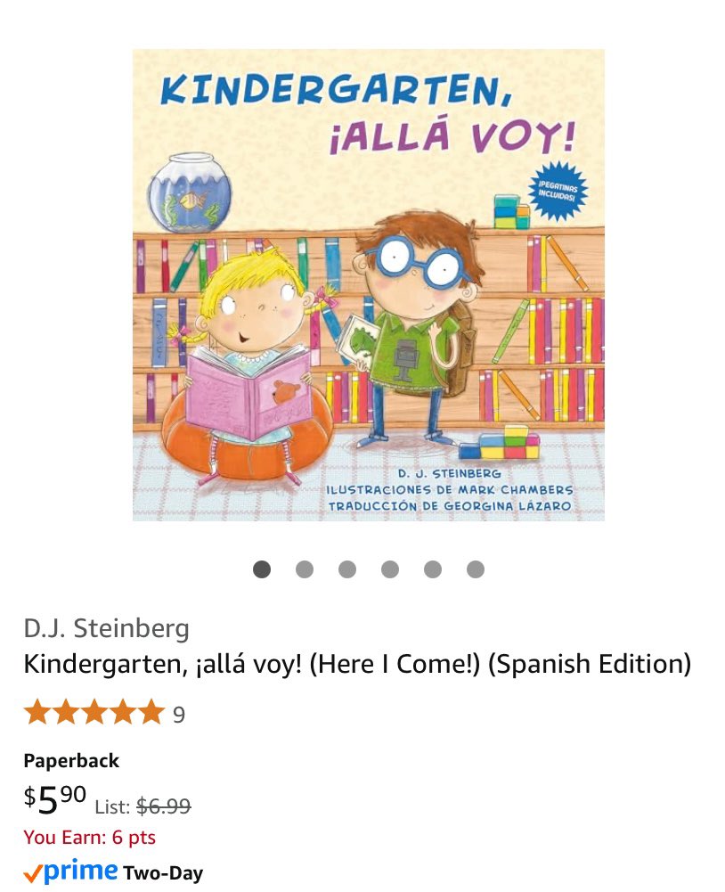 KristaArellano6's tweet image. #Teachersof𝕏 today was the first day back! I’m hoping to clear this book tonight 🤞🏽just under $6 will do the trick!

What’s your most wanted item? RP &amp;amp; drop your list! #clearthelist #kidsneedbooks #Monday #BackToSchoolPrep #Kindergarten #BetterTogether 

amazon.com/hz/wishlist/ls…
