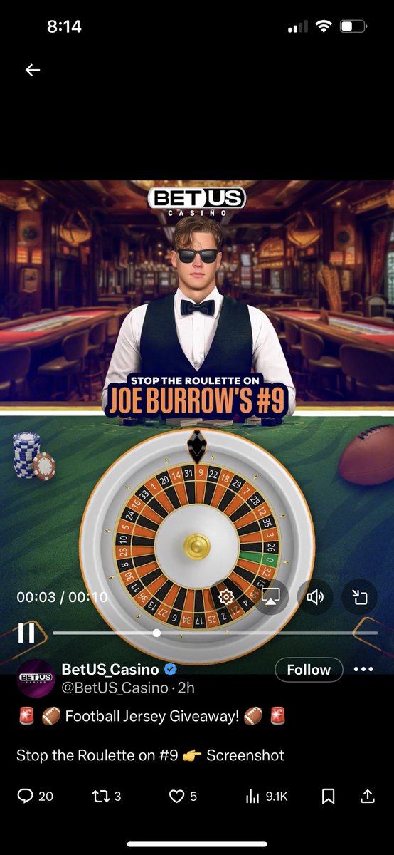jvandyke515's tweet photo. @BetUS_Casino https://t.co/pCbmwTdSDO