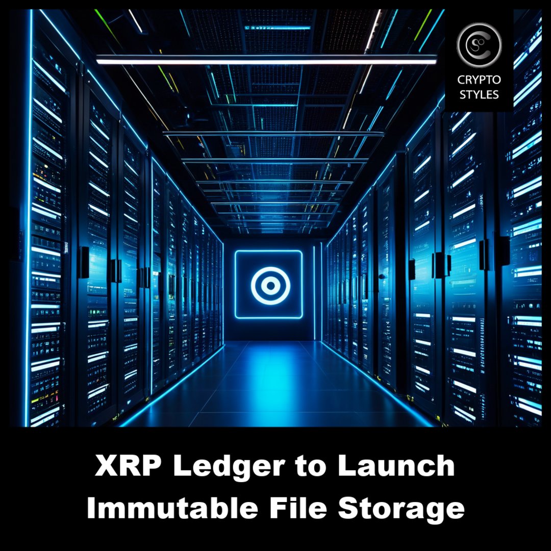 cryptostyles_on's tweet image. Ever imagined storing files forever on the XRPL, a new MVP testnet promises 100‑year immutable storage, wallet‑controlled and compliant, launching in weeks via a test wallet;  bitcoinist.com/wp-content/upl… #XRPL #FileStorage 🚀 What do you think?
