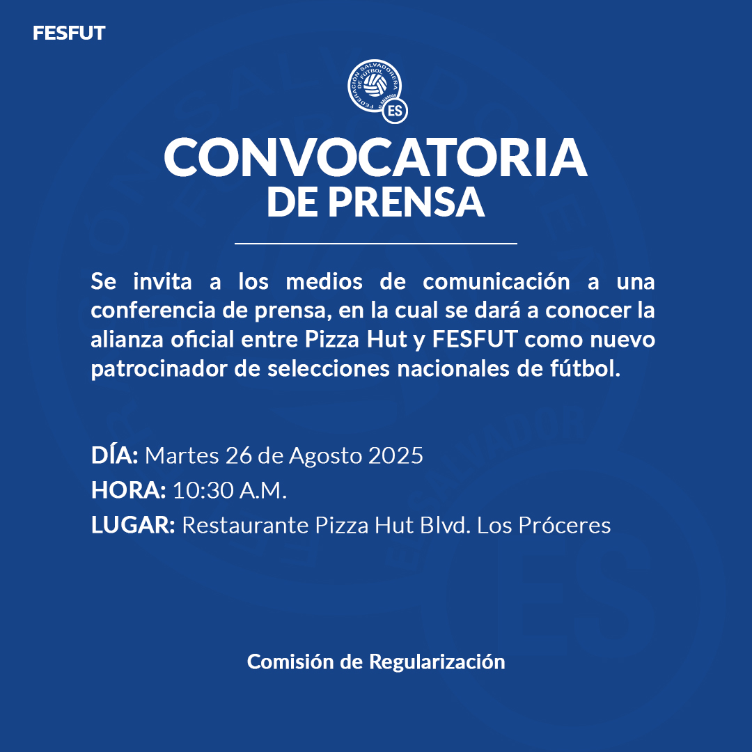 🚨 Convocatoria de Prensa 🚨