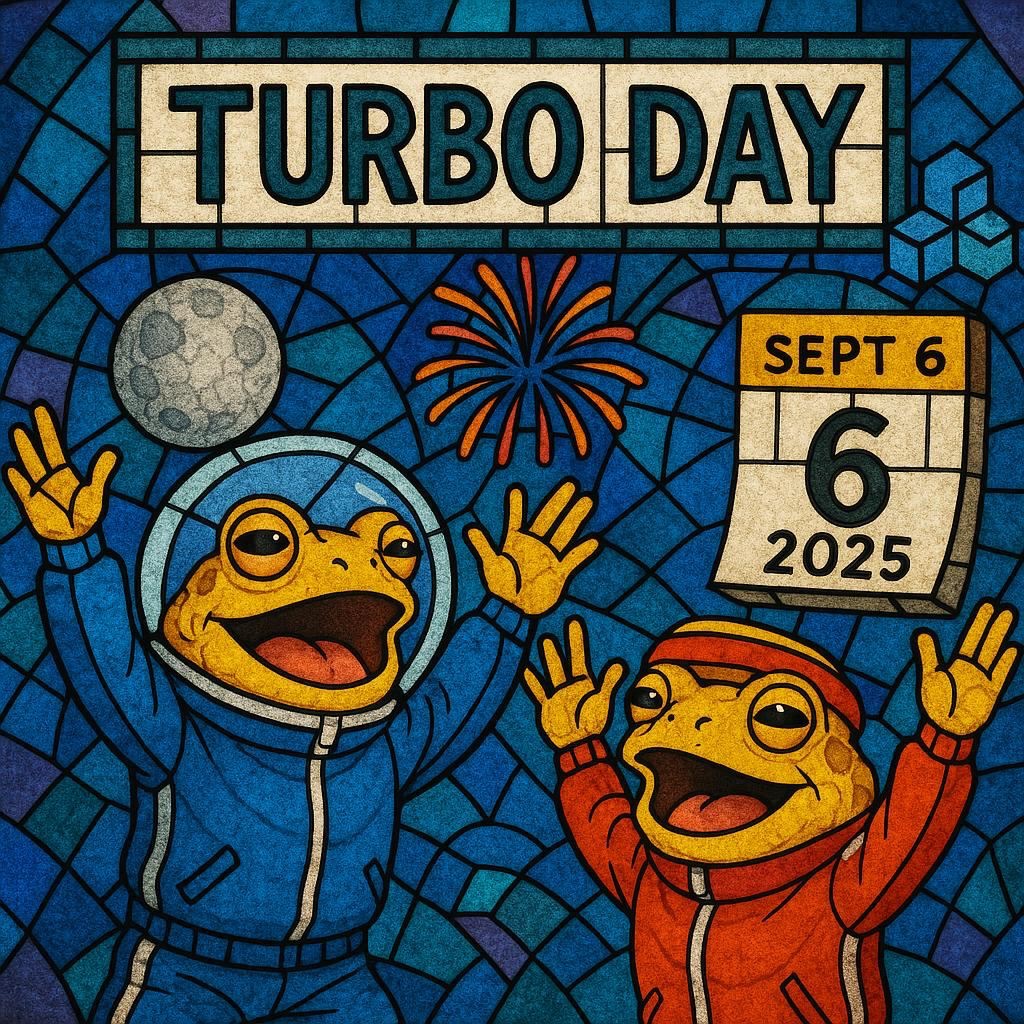 LToady24's tweet image. September 6  I hope everyone will make note of this upcoming $Turbo event. Bigger than any x spaces. This is a world wide party and who knows what will happen? No one, but we can all make some noise and be heard!! LFT
#TurboDay2025 #TurboDay