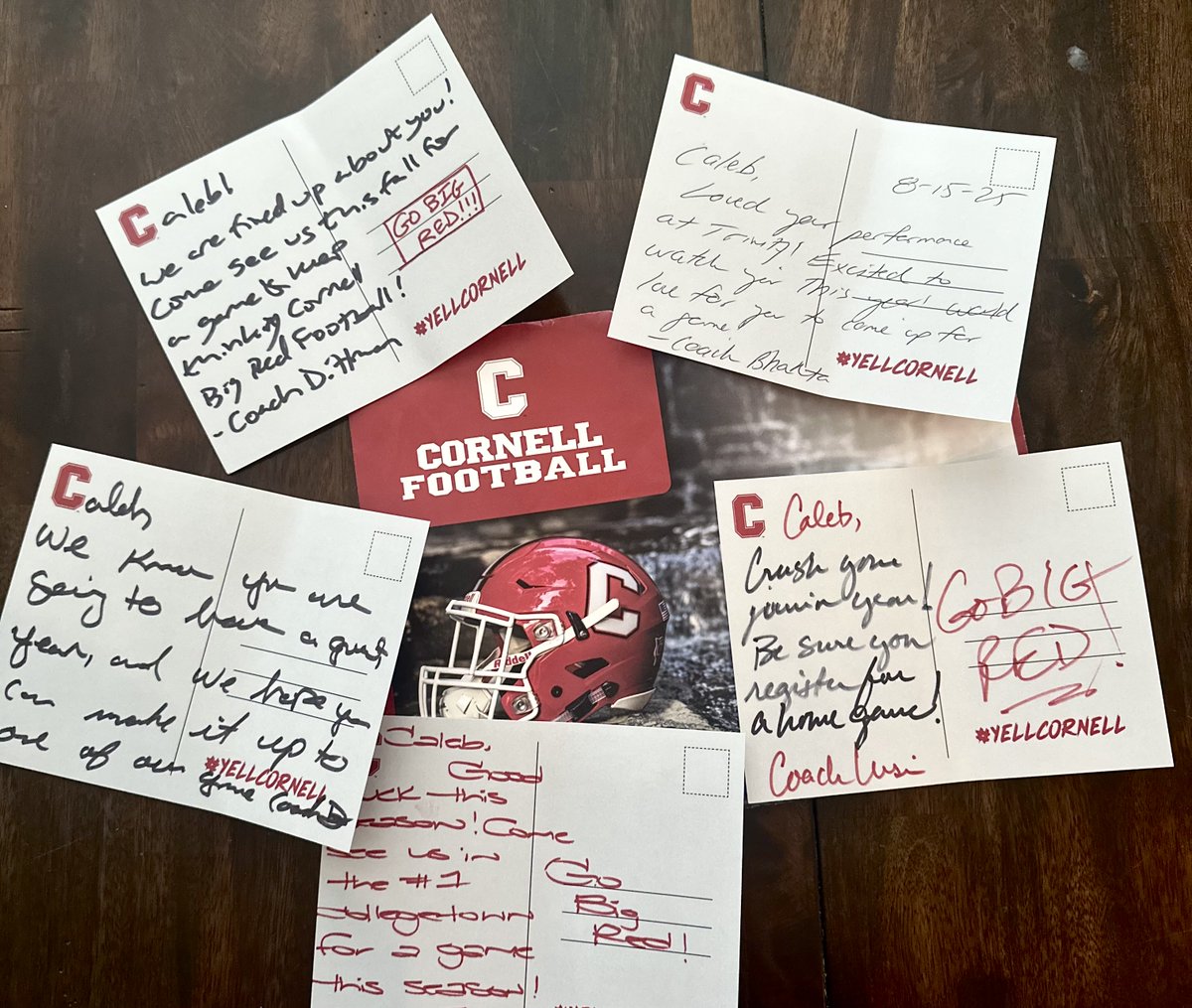 caleb_siler's tweet image. Thank you @BigRed_Football for all the love! #YellCornell @DanSwanstrom @JaredBackus1 @Coach_Hatcher20 @Sean_Reeder @CoachJDittman58 @CoachBhakta @TerryUrsin @gunter_football