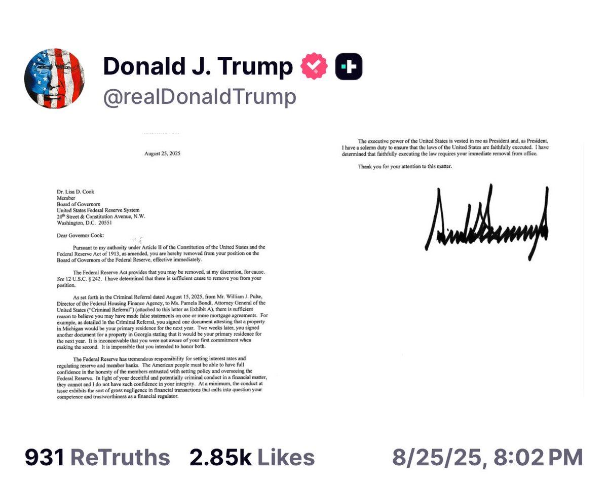 You’re Fired- thank you for your attention to this matter 😂