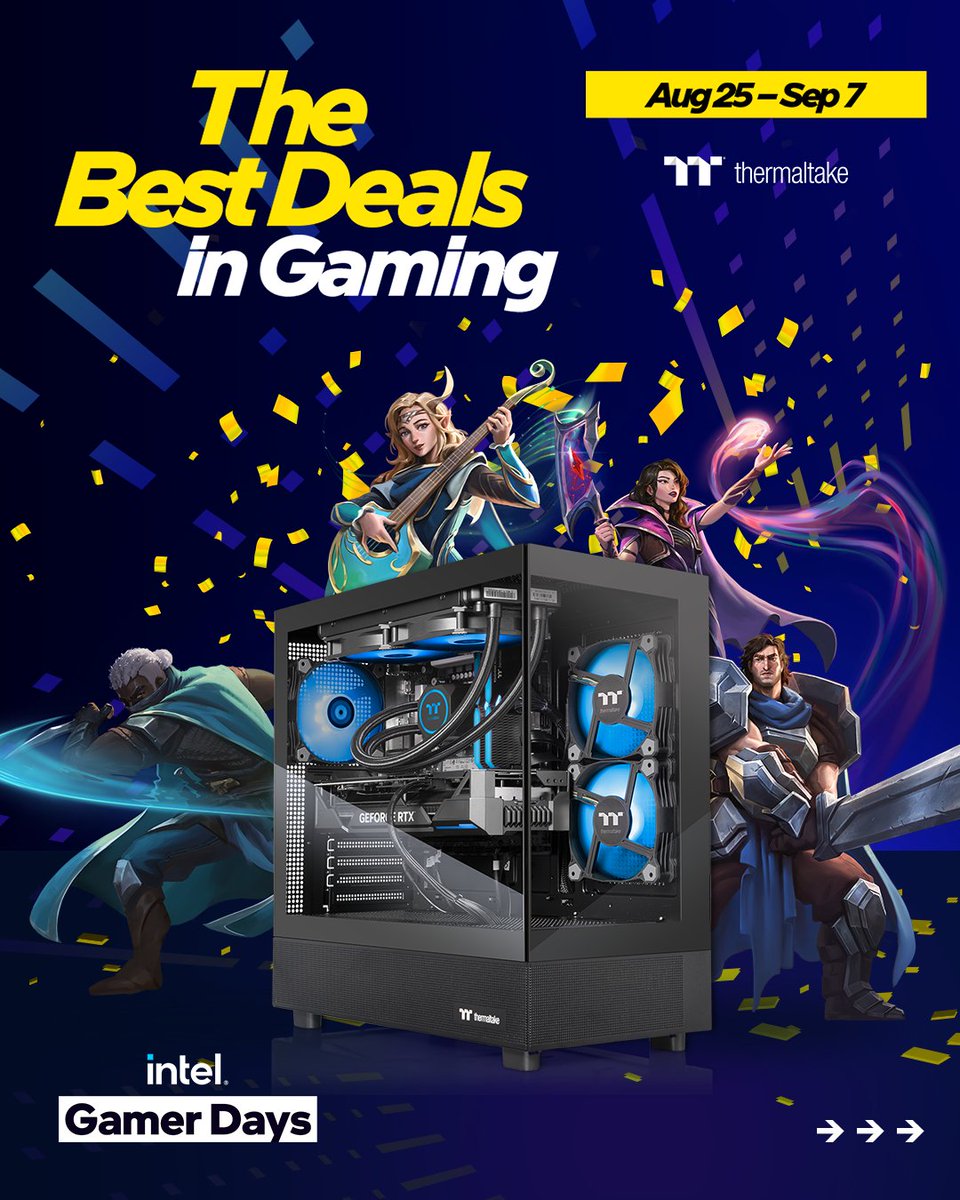 Thermaltake North America tweet media