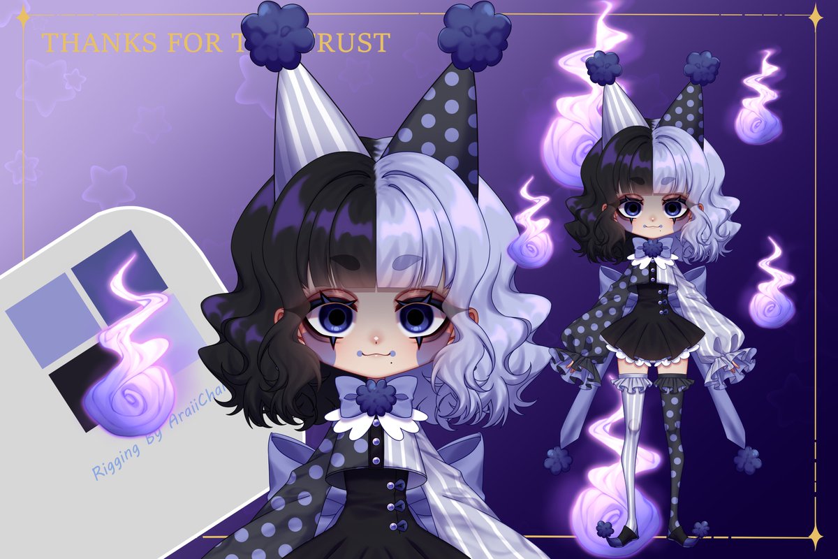 Two more finished commissions!