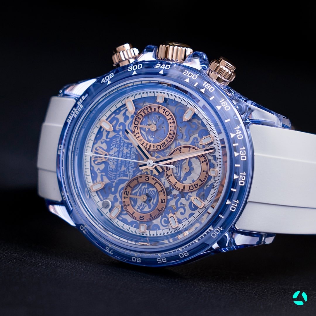 WorldtimerDiW's tweet photo. SAPPHIRE Rolex Daytona AET REMOULD Revealed in STUNNING Colors
勞力士 地通拿 的狂野藍寶石色彩
Details: https://t.co/3UrMxQIF3P
#cosmographdaytona #rolexcosmographdaytona #golddaytona #Rolex2025 #rolexunboxing #rolexenthusiasts #skeletonWatch #rolexcollectors #watchanish #AProo https://t.co/haPEZWSFi0