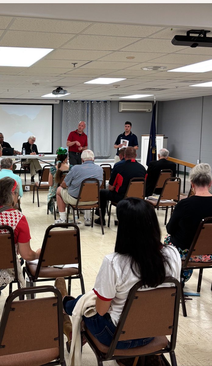 Citizensdogeusa's tweet photo. Big thanks to Rockingham County GOP for having CitizensDoge as guest speaker! 🔥 Amazing enthusiasm & thoughtful questions—patriots are ready to take action. #FromMemeToMovement https://t.co/b66X1lwh86