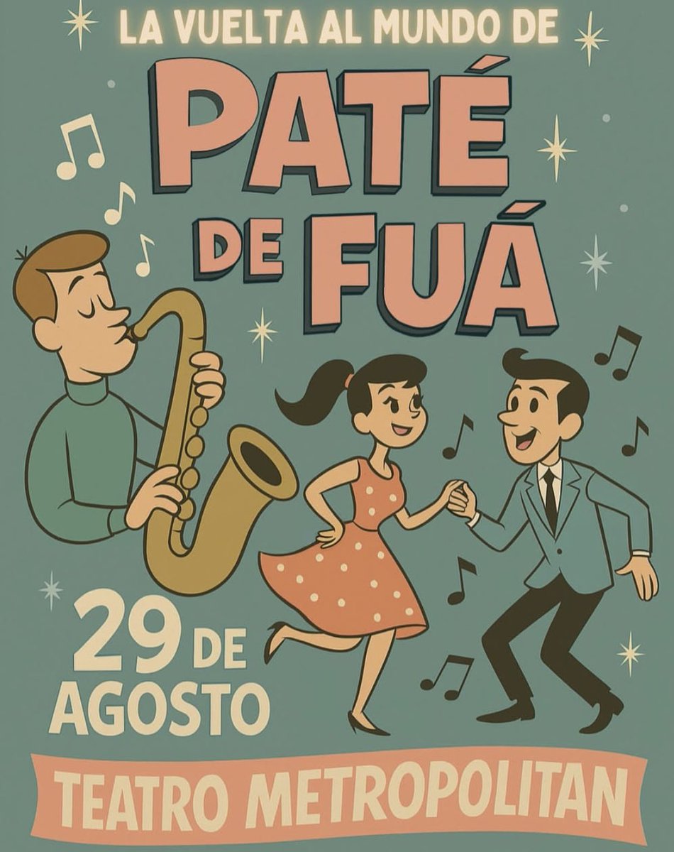 Charlie Arreguin (@charlyarreguin) on Twitter photo Hoy vamos a estar regalando boletos para que se lancen a ver a Paté de Fuá al Metropolitan 🤩
Esta noche en #Lanzallamas105 por <a href="/Reactor105/">Reactor 105.7 FM</a> 🔥 Hoy vamos a estar regalando boletos para que se lancen a ver a Paté de Fuá al Metropolitan 🤩
Esta noche en #Lanzallamas105 por <a href="/Reactor105/">Reactor 105.7 FM</a> 🔥