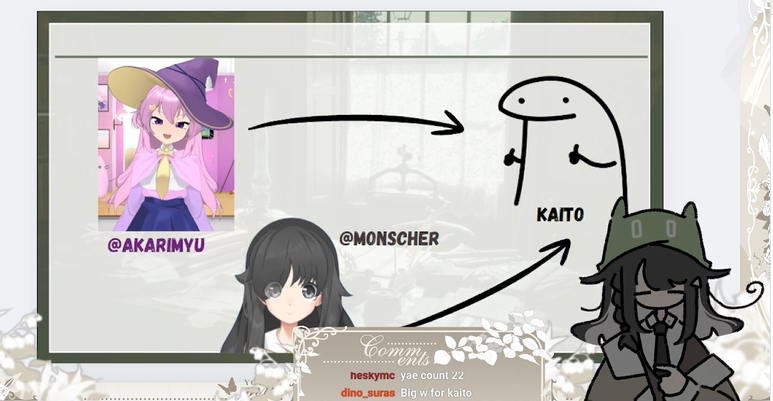 MY SISTER JUST DEBUTED!! Congrats Sis Monscher!! We made our Papa Kaito proud ;D 

Twitch : twitch.tv/videos/2549390…

#Monscher #VtuberDebut #Vtuber #VtubersUprising #PHVtuber #ENVtuber
