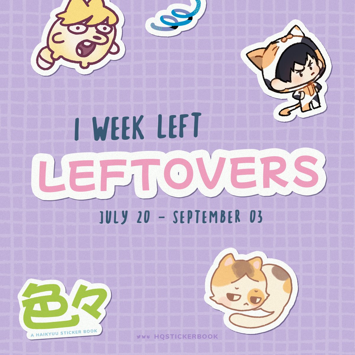 Iroiro: a Haikyuu Sticker Book ☀️ tweet media