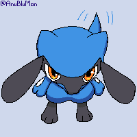 Un Riolu... 
#Pokemon #pokemonfanart #riolu