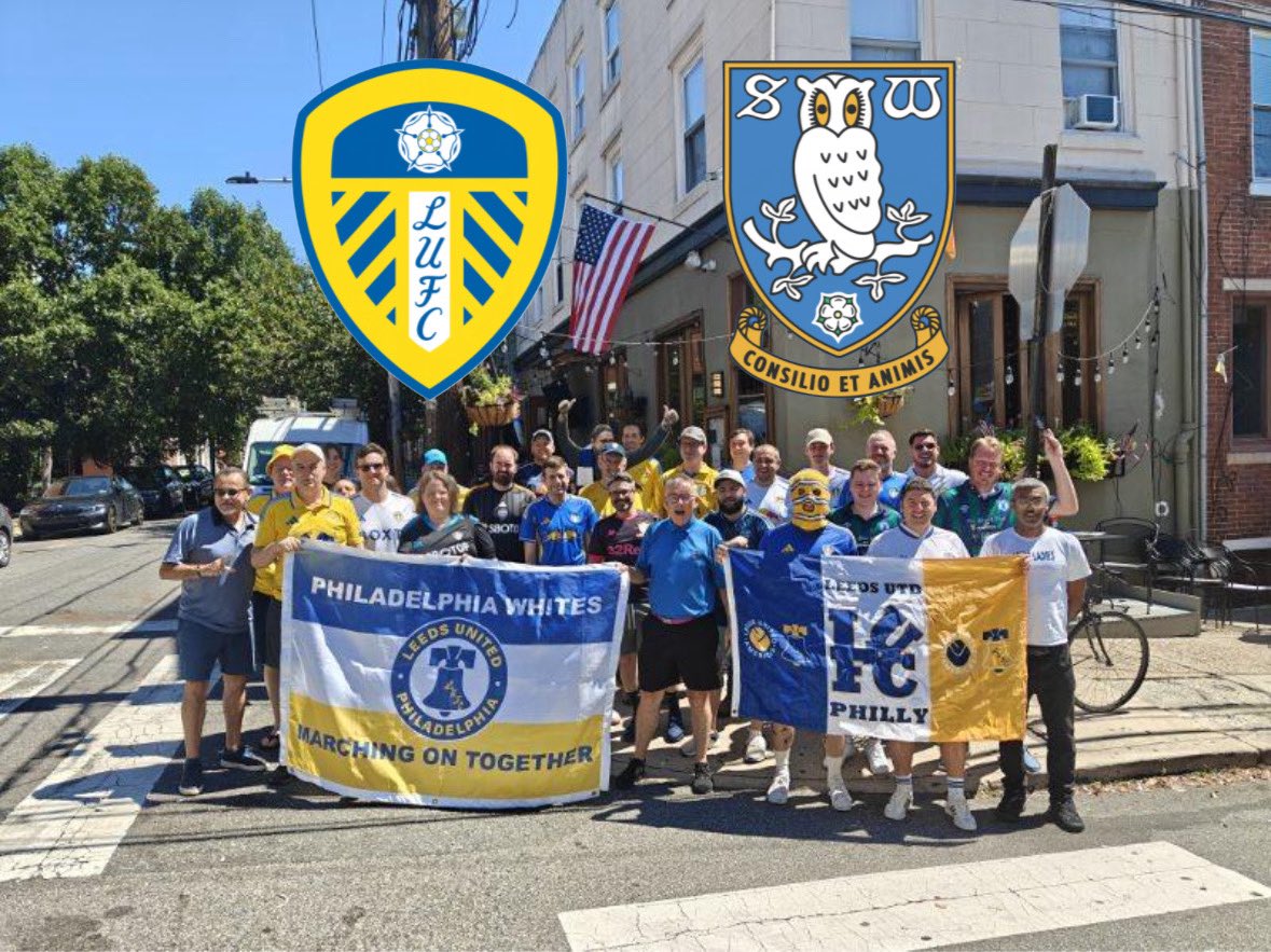 We are back at The Black Taxi on Tuesday, August 26th at 3pm for Leeds United v. Sheffield Wednesday.

This match is on the Paramount +.

MOT!

The Black Taxi

747 N. 25th Street

Philadelphia, PA 19130