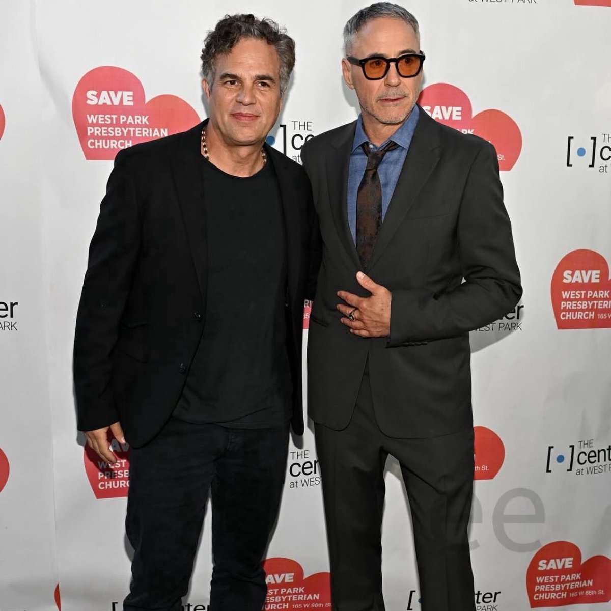 Robert Downey Jr. and Mark Ruffalo in a newly shared photo.