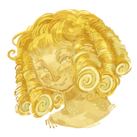 clementine doodle! i have not died, i have gone back to school 🐐🔔 #yaelokre #meadowlark