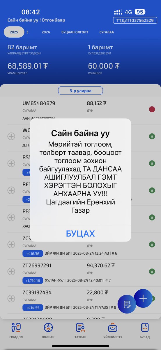 Цагдаагийнхан минээ, засаг төрөө яажугайн бэ? НӨАТ-ын сугалаанд орох гэхээр ийм сануулга тавьчихдаг, айн? Ккк