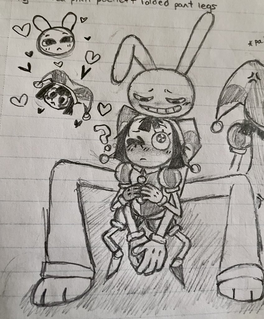 GhostedVt's tweet image. I’m on a funnybunny spree guys I love them sm 
#TheAmazingDigitalCircus #Pomnifanart #jaxfanart #PomnixJax