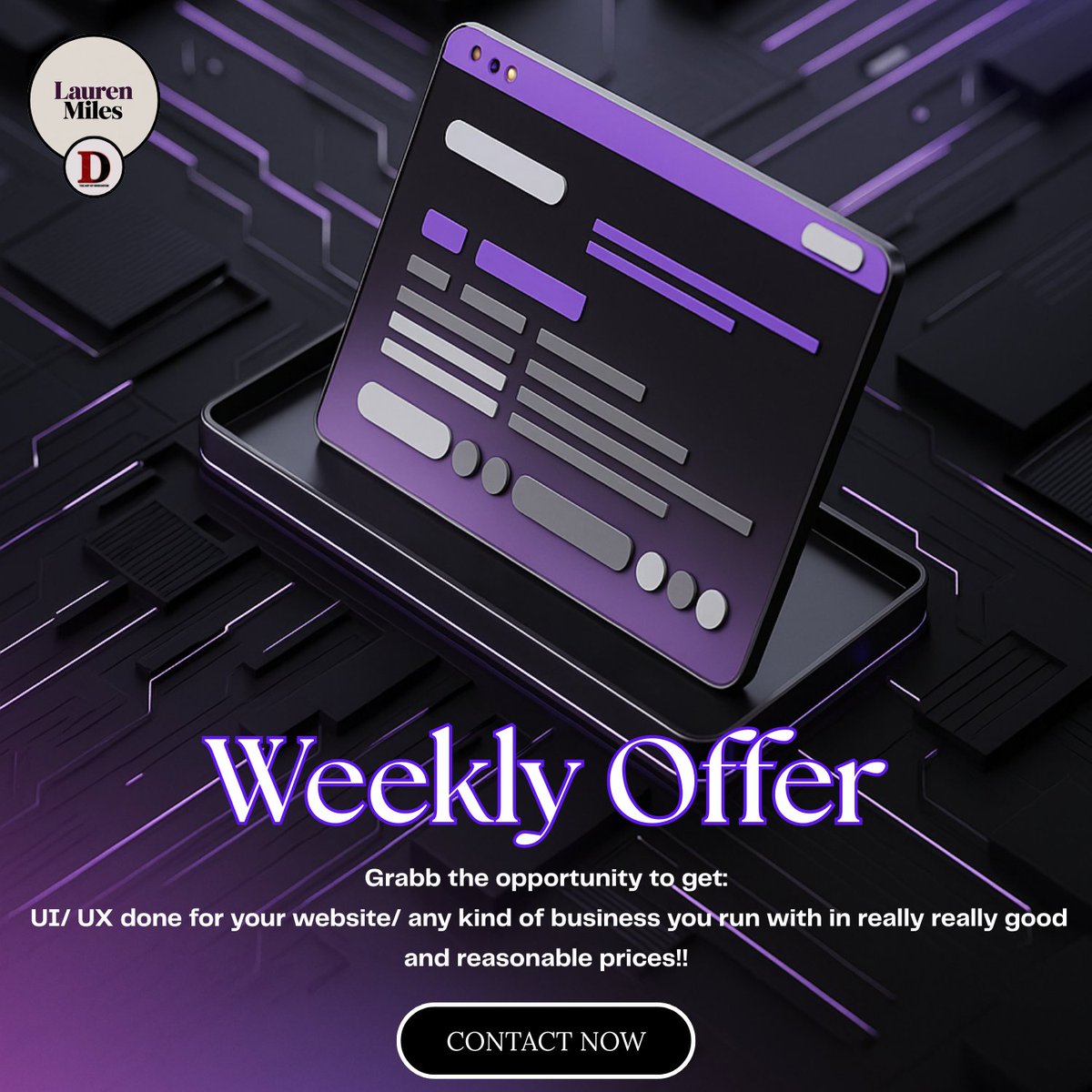 LaurenMiles_09's tweet image. Offer can extend to 10 days depends upon the requests💯
#offer #salesalesale #webstagram #webdevelopment #uidesign #uxdesign #kick #twitch #twitter #tiktok #youtube #overlay #outlay #viral #instagram #facebook #trendy #businessowner #businessdevelopment #reach #Discover