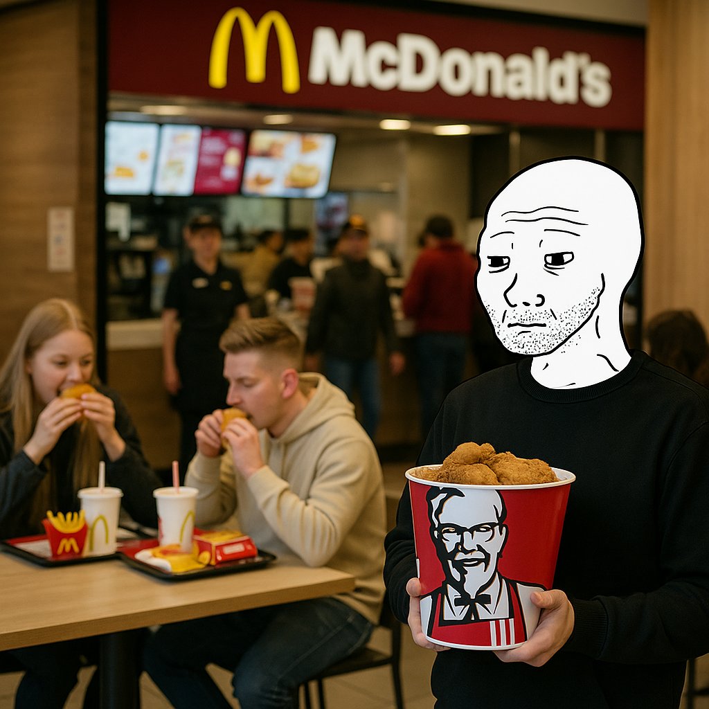 He lived a life of mismatches.
KFC in McDonald’s, never where he was meant to be