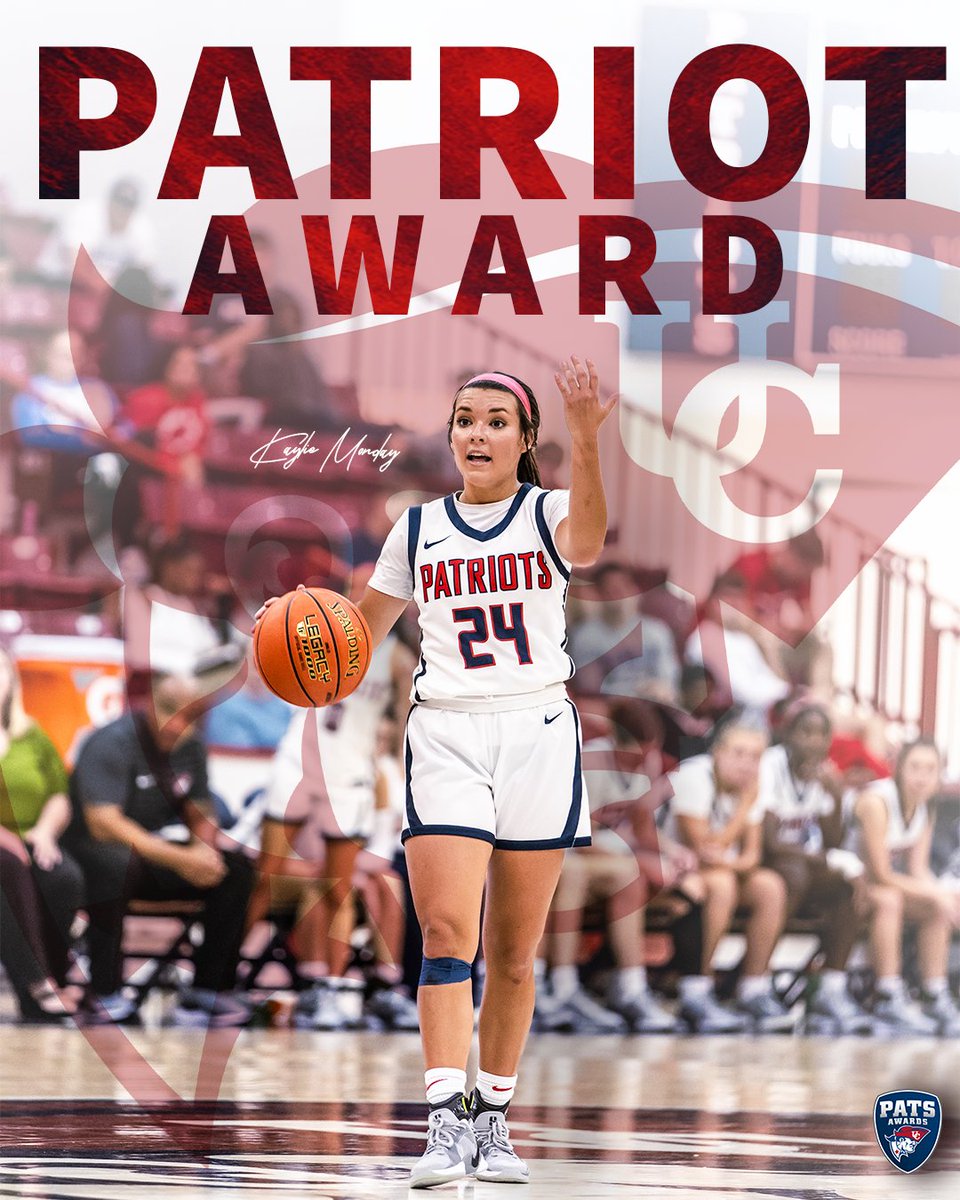 🏆 Pats Awards 🏆

Introducing your 2025 Patriot Award winner, Kaylie Monday! #OneBigTeam #LoveTheLogo