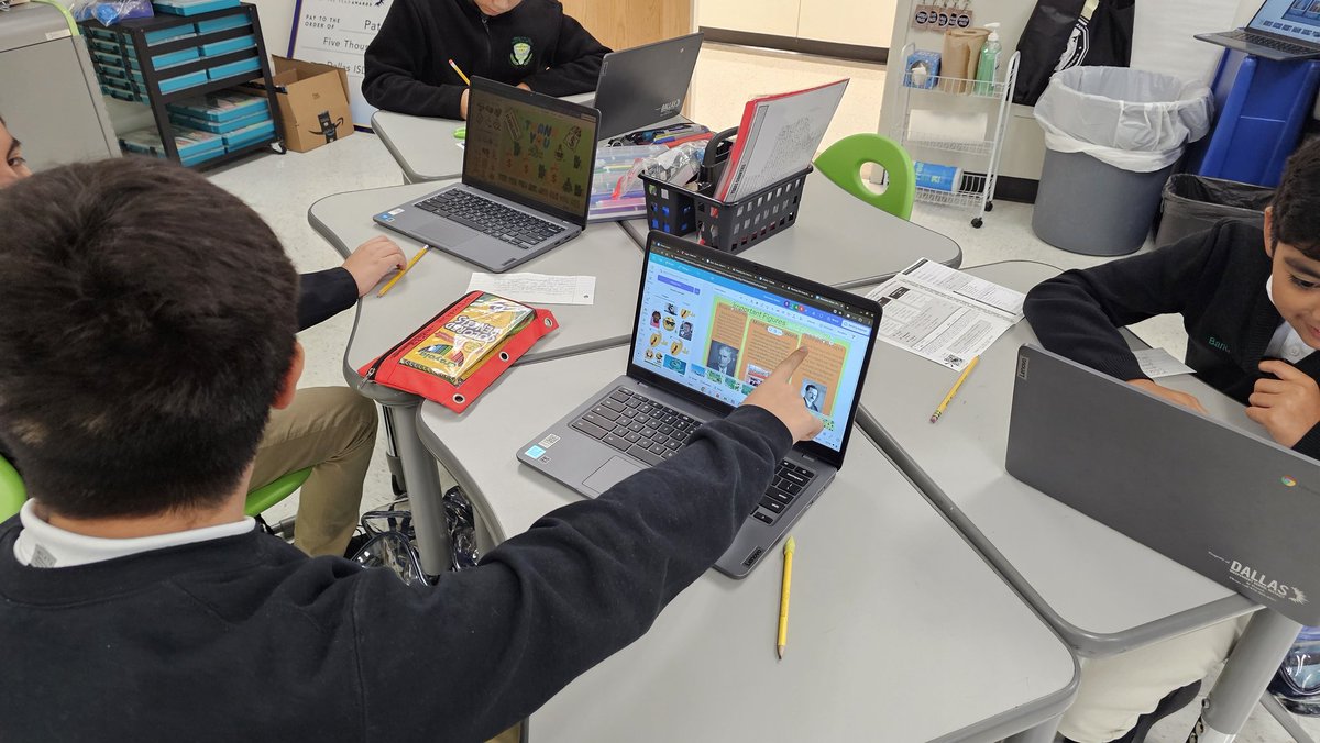 Today our <a href="/TAGinPG/">School for TAG in Pleasant Grove</a> Academic Pentathlon teams began practicing their presentation for their Roaring 20's Case Study! Can't wait to see their final products next class! 

<a href="/disdactivities/">Student Activities</a>