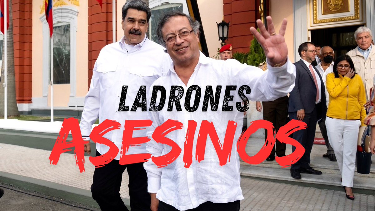 <a href="/GenFlynn/">General Mike Flynn</a> Don't forget that Gustavo Petro <a href="/petrogustavo/">Gustavo Petro</a> is Maduro's drug-trafficking partner and that we Colombians are also fed up with him stealing everything and handing over our territory to drug cartels and Maduro to traffic cocaine and murder civilians to keep us terrorized.