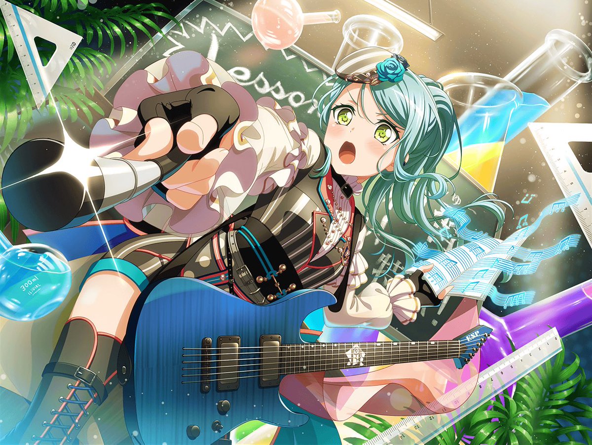 静寂の奏者　氷川紗夜　SSR バンドリ　ヴァンガード 静寂の奏者氷川紗夜【RRR】{V-TB01/009}《BanGDream!》