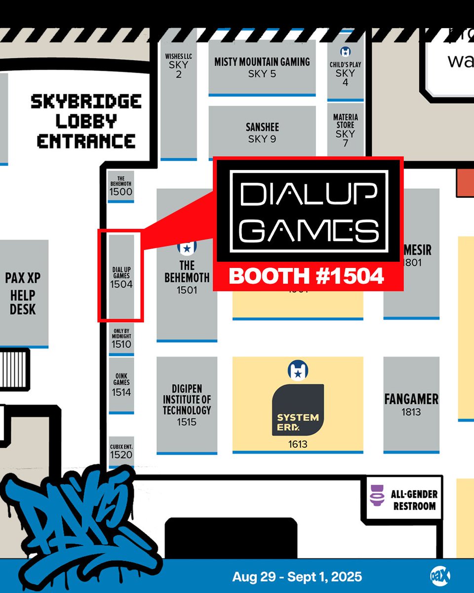 dialupgames's tweet photo. Find us at @pax !!
 
BOOTH #1504 AT THE ARCH!
 
✅ Retro games you’ve been hunting since middle school
✅ Modern games so new they're still downloading updates
✅ Controllers that actually work (wild concept, right?)
✅ Us, ready to help you find those treasures! https://t.co/LE2k4wqEri