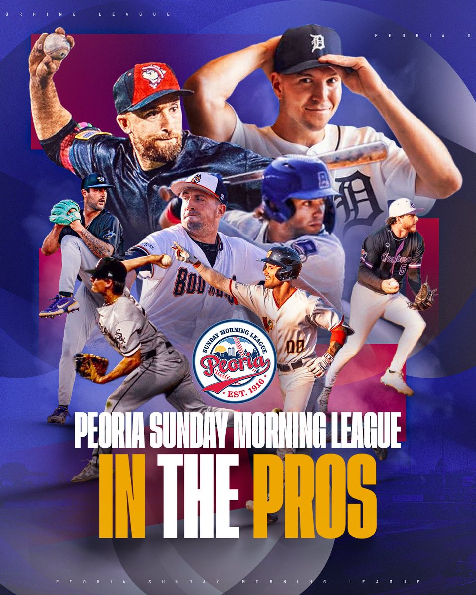 ⭐️Peoria Sunday Morning League Alumni Currently Playing Professional Ball⭐️

The 2014 Peoria Sunday Morning League Rookie of the Year, Mason McCoy (Miller Lite Falcons 2014, 2020), continues to carve out his professional career in 2025. After making his San Diego Padres debut at