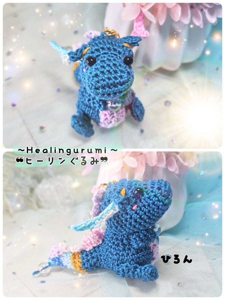 ご注文頂いた❰占う龍神ｼｬﾝ❱🔮🐉✨

宇宙や深海のような深い青色が素敵な龍神ｼｬﾝが生まれてくれました✨🌟

minneｻﾝで在庫を増やしました✨
素敵なご縁お待ちしておりますね🍀
minne.com/items/40734923