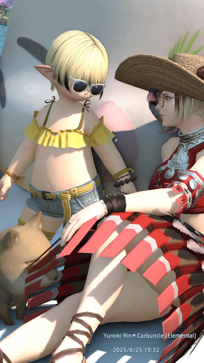 夏だから背のびして自分を大きく見せたいララフェル

グルポde縦撮りスクリーンショットキャンペーン開催中！
詳細はこちらから⇒ sqex.to/Vw9Tk

#縦撮りモード #FF14 #グルポde縦撮りSSCP