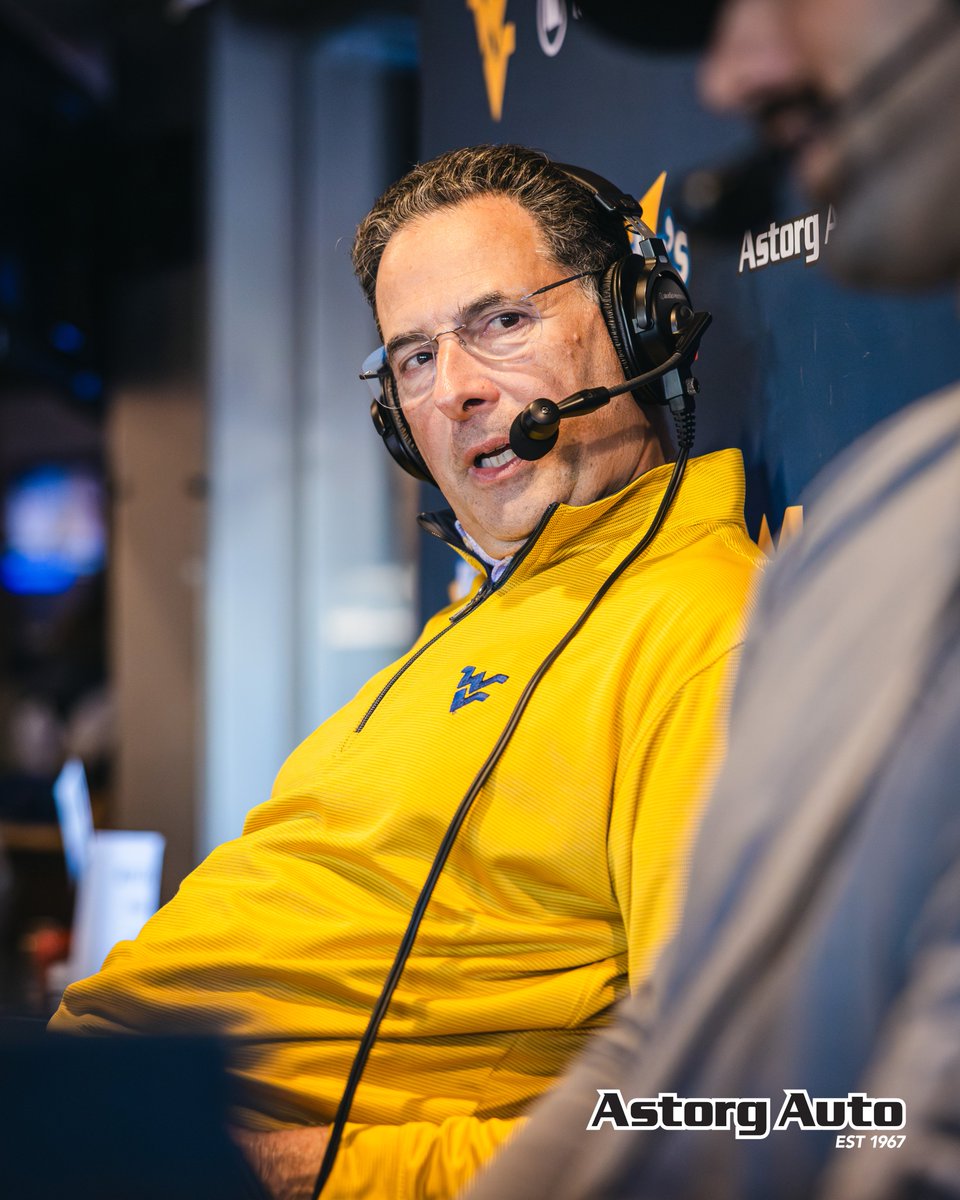 WVUfootball's tweet image. Talkin' ball to kick off the year 🎙️