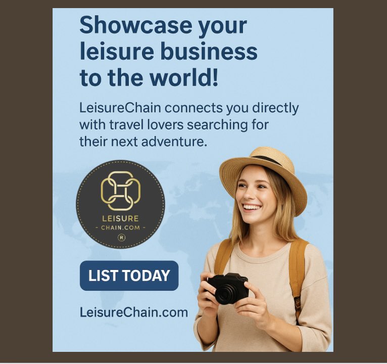 GENUINE OFFER - on leisurechain.com  - business owners Leisure Tourism &amp; Hospitality - expand yr  brand to the world …Premium Listings most competitive annual rates. #leisurechain #traveltime #globaltravel #leisureadventures #thrillseekers