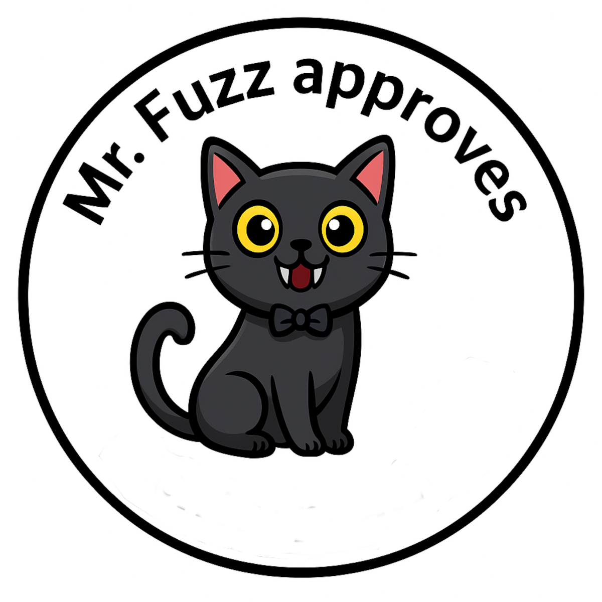 shadowconn's tweet image. 🐾 Meet Mr. Fuzz—the cat with fangs &amp;amp; impeccable taste! Add a dash of mischief to your fridge with the Mr. Fuzz Approves™ magnet. Notes, photos, snacks… if it’s on your fridge, it’s officially approved! 😼🧲

#MrFuzzApproves #CatMerch velvet-library-merch.printful.me/product/mr-fuz…