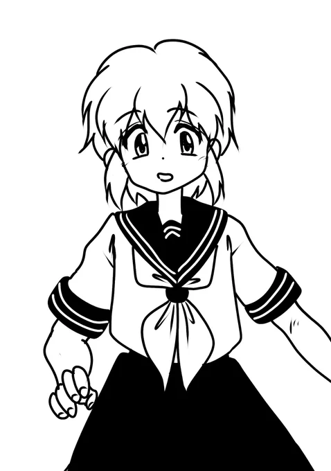 今日のお昼のお絵描き