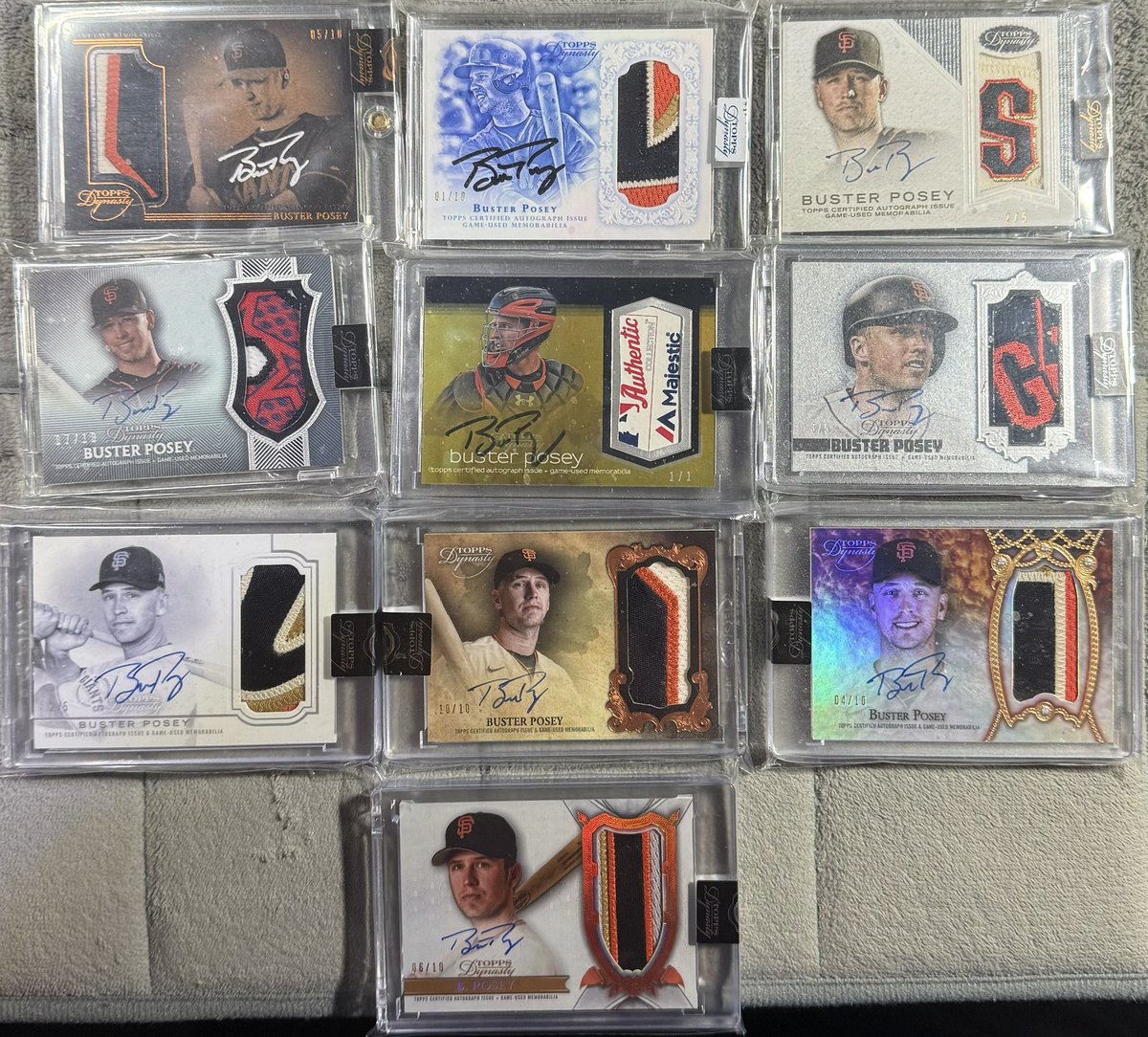 kk1888's tweet image. One card I try to get every year! 2014-2024 didn’t have a card in 2023 @Topps @BusterPosey #cardcollector #ToppsBaseball #SFGiants