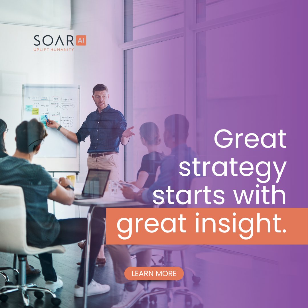 soaruplift's tweet image. Soar AI transforms your data into clear, actionable intelligence, enabling every move to be a smart one. 
📘 try.soar.com

#AIForGood #SoarWithUs #AIForStartups