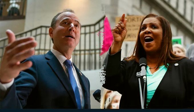 🚨BREAKING: Adam Schiff and Letitia James are facing up to (30] years in prison and millions of dollars in fines for Mortgage fraud.

Do you support this?

YES or NO?
