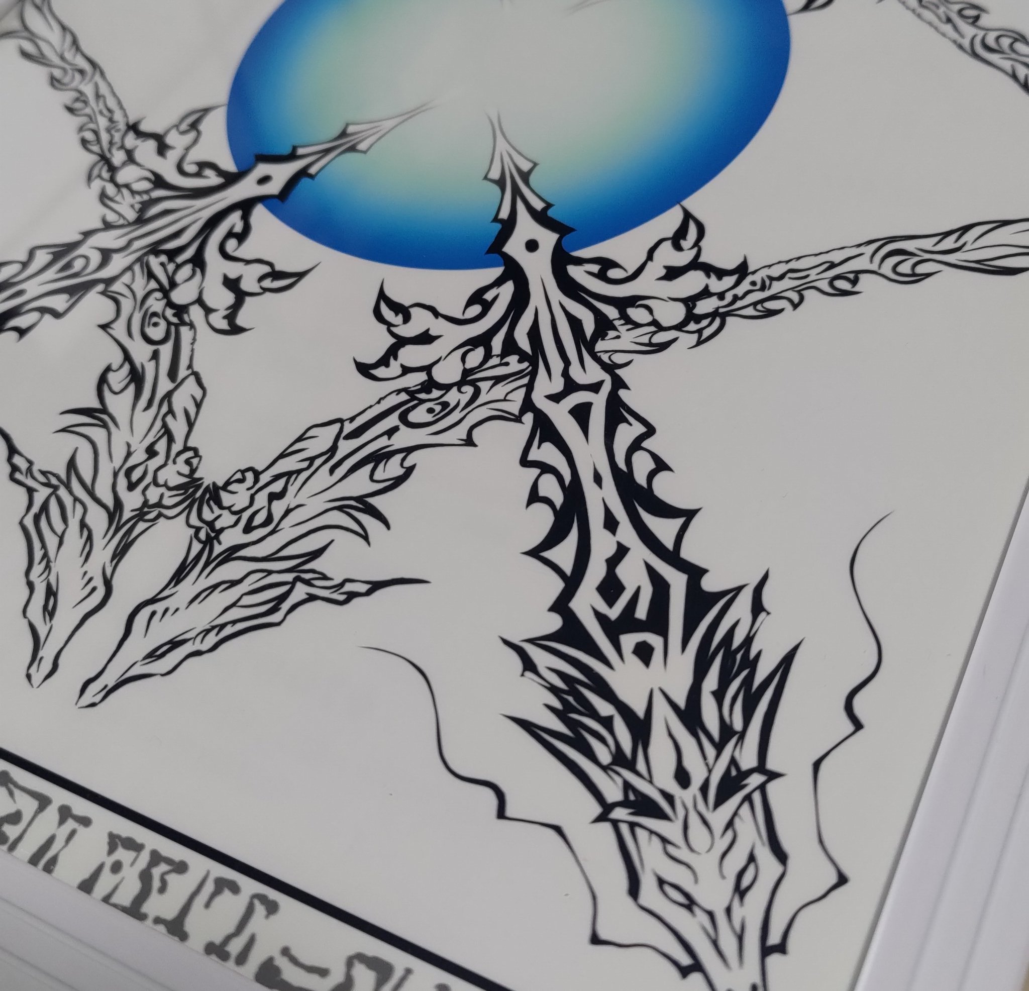 キラの気功術✨浄化対話「蒼天の門」ご予約受付中🌟大作アート