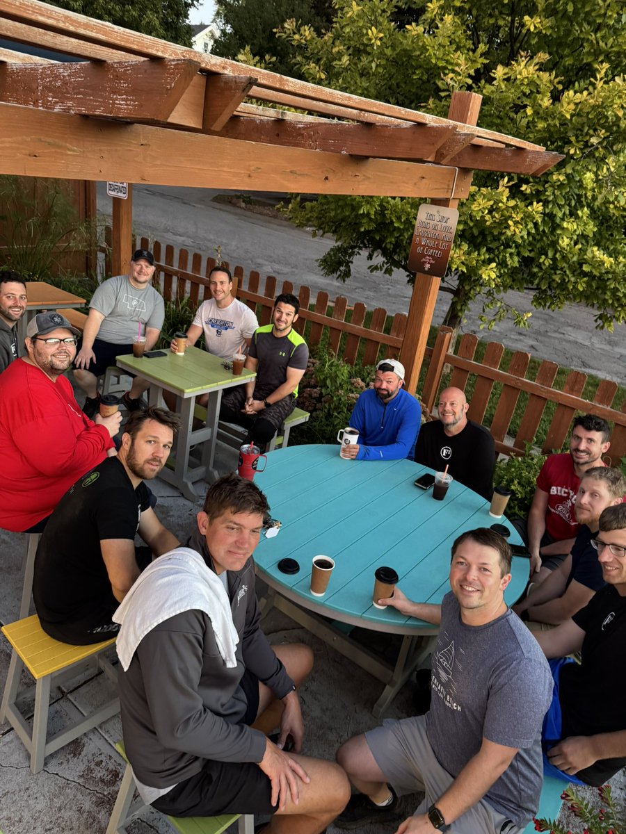 East side welcomed downranger Husker at coffee this morning after a beatdown at <a href="/F3Ironwood/">F3Ironwood</a>.