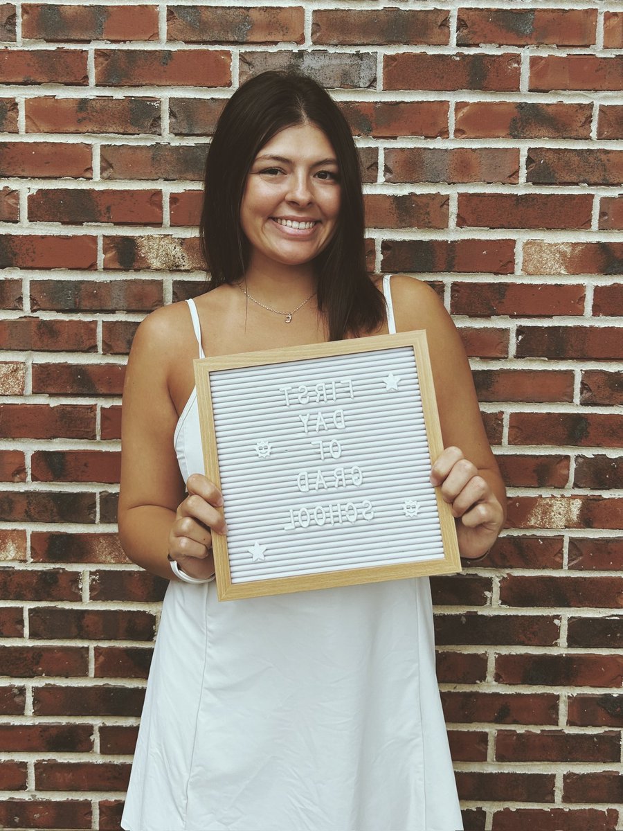 1st day of Grad School for my K State girl.  Love you and miss you.